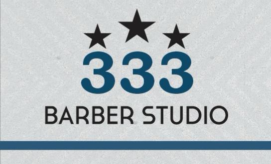 Logo de 333 Barber Studio