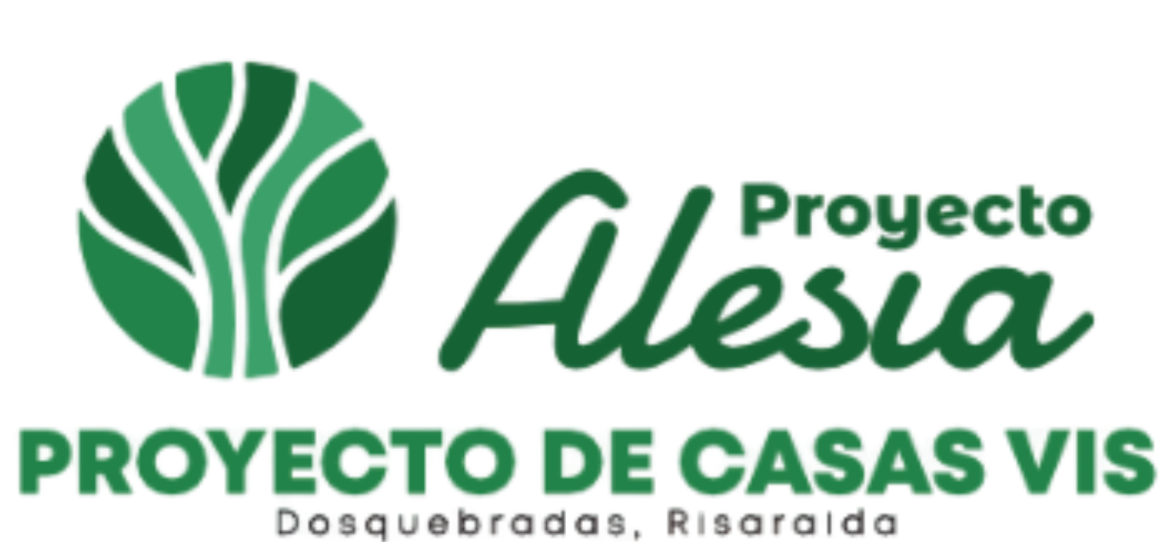 Logo de Proyecto Alesia — Casas VIS Dosquebradas